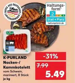 Kaufland K-PURLAND Nacken-/ Kammkotelett tilbud