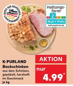 Kaufland K-PURLAND Backschinken tilbud