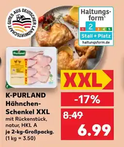 Kaufland K-PURLAND Hähnchen- Schenkel XXL tilbud