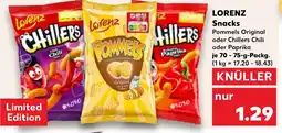 Kaufland LORENZ Snacks tilbud