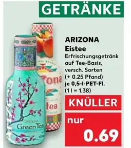 Kaufland ARIZONA Eistee tilbud