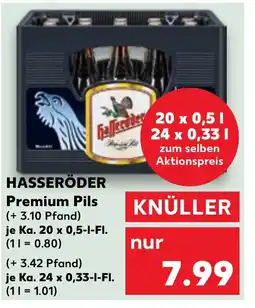Kaufland HASSERÖDER Premium Pils tilbud