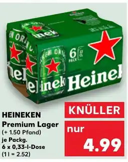 Kaufland HEINEKEN Premium Lager tilbud