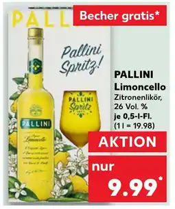 Kaufland PALLINI Limoncello tilbud
