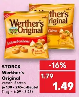 Kaufland STORCK Werther's Original tilbud