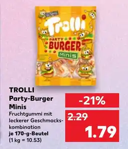 Kaufland TROLLI Party-Burger Minis tilbud