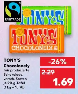 Kaufland TONY'S Chocolonely tilbud