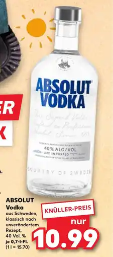 Kaufland ABSOLUT Vodka tilbud