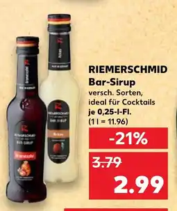 Kaufland RIEMERSCHMID Bar-Sirup tilbud