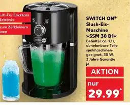 Kaufland DE SWITCH ONⓇ Slush-Eis- Maschine SSM 30 B1 tilbud