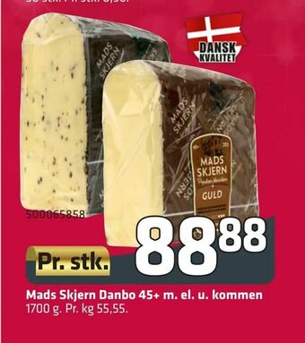 Fleggaard Mads Skjern Danbo 45+ m. el. u. kommen tilbud