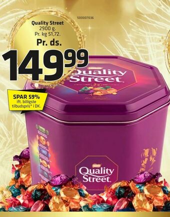 Fleggaard Quality Street tilbud