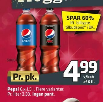 Fleggaard Pepsi tilbud