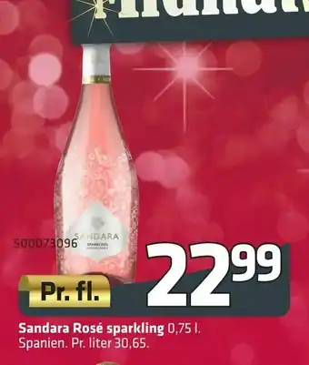 Fleggaard Sandara Rosé sparkling tilbud