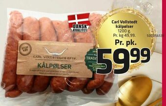 Fleggaard Carl Vollstedt kålpølser tilbud