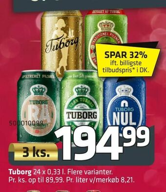 Fleggaard Tuborg tilbud