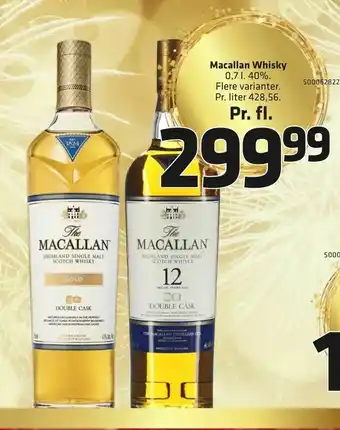 Fleggaard Macallan Whisky tilbud