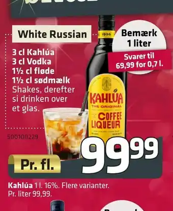 Fleggaard Kahlúa tilbud