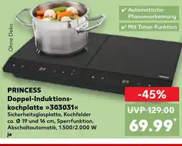 Kaufland DE PRINCESS Doppel-Induktions- kochplatte 303031 tilbud
