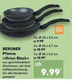 Kaufland BERGNER Pfanne Orion Black tilbud