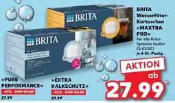 Kaufland BRITA Wasserfilter- Kartuschen Maxtra Pro tilbud