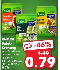 Kaufland KNORR Salat- Krönung tilbud