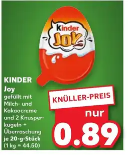 Kaufland KINDER Joy tilbud