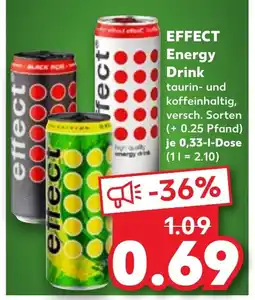 Kaufland DE EFFECT Energy Drink tilbud
