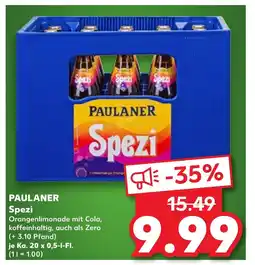 Kaufland PAULANER Spezi tilbud