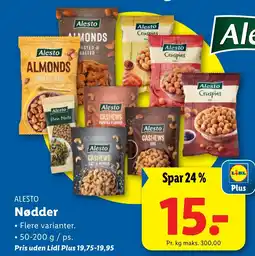 Lidl ALESTO Nødder tilbud