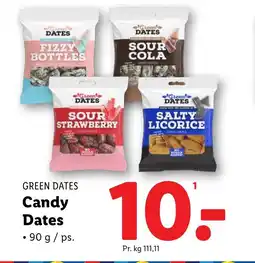 Lidl GREEN DATES Candy Dates tilbud