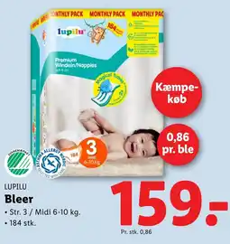 Lidl LUPILU Bleer tilbud