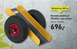 Johannes Fog Ravendo pladehund TW 200 L med lufthjul, DKK 696 tilbud