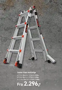 Johannes Fog Jumbo Giant multistige tilbud