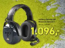 Johannes Fog Hellberg Xstream MP Bluetooth høreværn, DKK 1096 tilbud