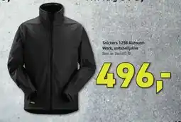 Johannes Fog Snickers 1258 AllroundWork, softshelljakke, DKK 496 tilbud