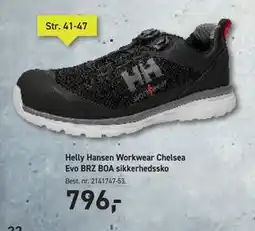 Johannes Fog Helly Hansen Workwear Chelsea Evo BRZ BOA sikkerhedssko, DKK 796 tilbud