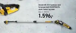 Johannes Fog Dewalt XR 18 V kædesav med forlængerskaft DCMPS567N, ekskl. batteri og lader, DKK 1596 tilbud