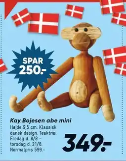 Bilka Kay Bojesen abe mini, DKK 349 tilbud
