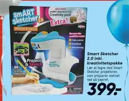 Bilka Smart Sketcher 2.0 inkl. kreativitetspakke, DKK 399 tilbud