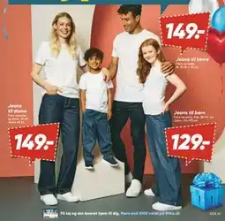 Bilka Jeans til dame, DKK 149 tilbud