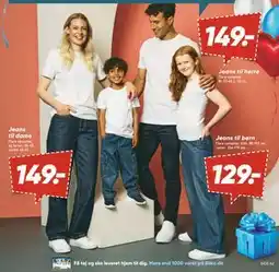 Bilka Jeans til børn, DKK 129 tilbud