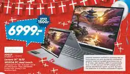 Bilka Lenovo 14” 16:10 WUXGA PC med touch, DKK 6999 tilbud