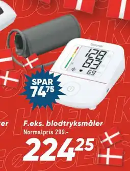 Bilka blodtryksmåler, DKK 224.25 tilbud