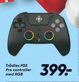Bilka Trådløs PS5 Pro controller med RGB, DKK 399 tilbud