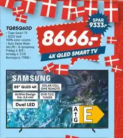 Bilka Samsung TQ85Q60D, DKK 8666 tilbud