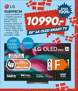 Bilka LG OLED55C54, DKK 10990 tilbud
