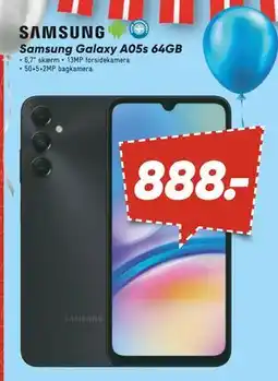 Bilka Samsung Galaxy A05s 64GB, DKK 888 tilbud