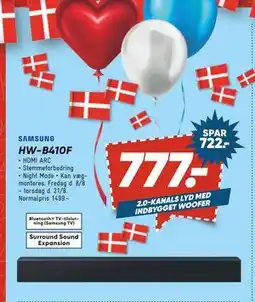 Bilka SAMSUNG HW-B410F, DKK 777 tilbud