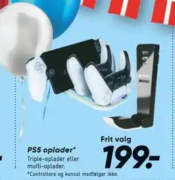Bilka PS5 oplader, DKK 199 tilbud